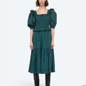 Sea New York Sibylle Dress Forest Size XL